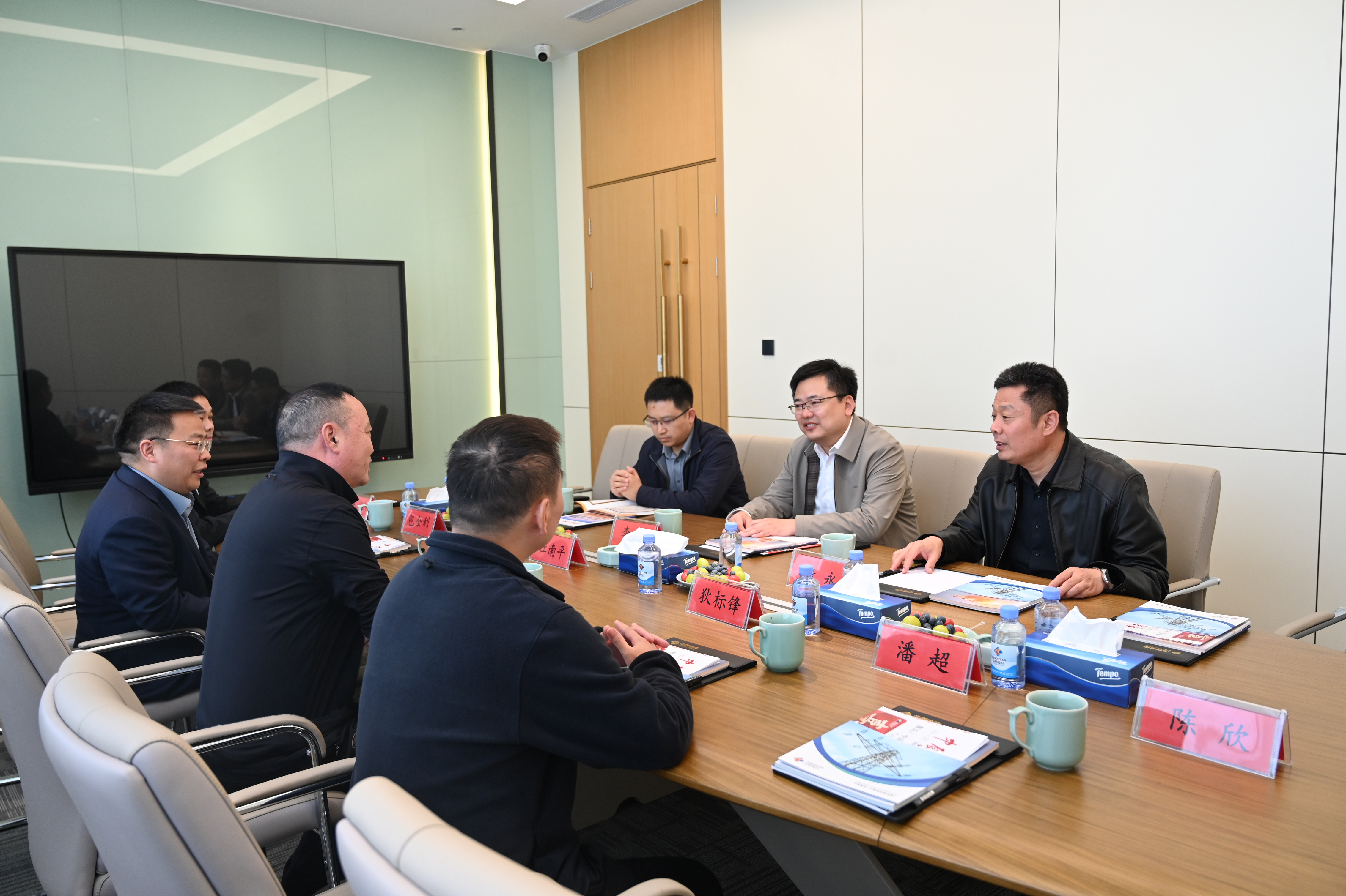 山东能源集团李彬一行至兴发游戏xf电缆调查调研